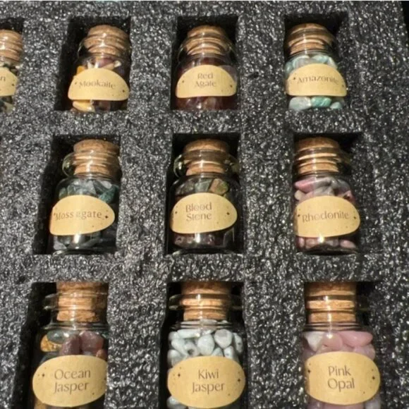 55 Piece Crystal High Quality Collection Gemstone Set - Picture 15 of 17